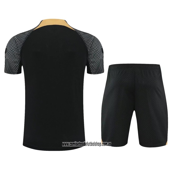 Chandal del Chelsea 22-23 Manga Corta Negro - Pantalon Corto